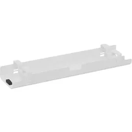 SOENNECKEN Kabelkanal horizontal beidseitig abklappbar für Tische B1200mm ws