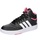 Adidas Hoops 3.0 Mid Core Black / Cloud White / Pink Fusion 38 2/3