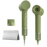 laifen Mini-Haartrockner, Negativ-Ionen-Haartrockner mit bürstenlosem Motor (110.000 U/min), schnelltrocknend, leiser Reisetrockner (Grien)
