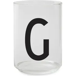 Aj Wasserglas Buchstabe G