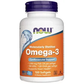 NOW Foods Omega 3 Kapseln 100 St.