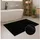 Carpet City PURE500 Schwarz 67 x 110 cm