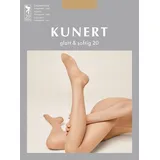 Kunert Glatt & Softig 20 Strumpfhose 3er Pack | 42-44 (III) | Black (KU-0500)