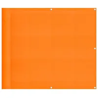 vidaXL Windschutz 90 x 800 cm Orange Polyester