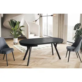 alpi möbel EVO Ø 80-130 cm schwarz
