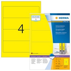400 HERMA Ordneretiketten 4296 gelb