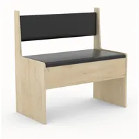 VCM Sitzbank Esal Braun 80 x 80 x 42 cm