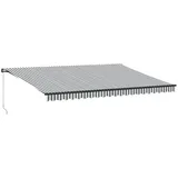 vidaXL Markise 500 x 300 cm weiß