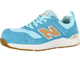 New Balance Sicherheitsschuhe Elite Lite Womens S1 PL Milky Blue-Orange Gr.38,5