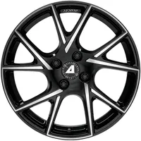 ALUTEC München Alutec ADX.01 diamant-schwarz frontpoliert Alufelge Schwarz