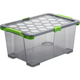 Rotho Aufbewahrungsbox Evo Total 44 L 1-tlg. transparent