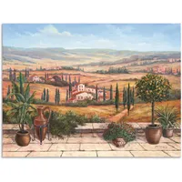 ARTland Wandbild »Terrasse«, Europa, (1 St.), als Alubild, Outdoorbild,