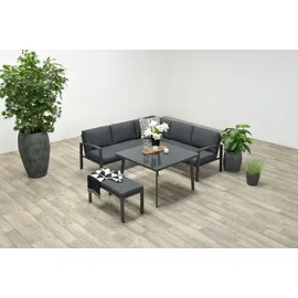 Garden Impressions Baltimore Loungeset schwarz/grau