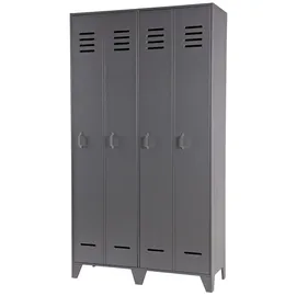 Woood Spindschrank Stijn 0 x 0 x 0 cm Grau
