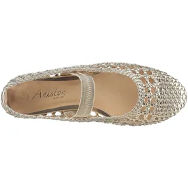 aniston shoes Ballerina in goldfarben - Gr.: 41