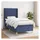 vidaXL Boxspringbett 100 x 200 cm Blau