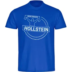 multifanshop Kinder T-Shirt - Holstein - Meine Fankurve - Druck weiß - Kind