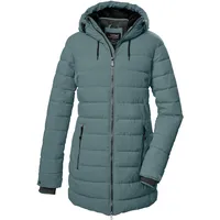 KILLTEC Damen Steppparka/Parka mit Kapuze KOW 55 WMN QLTD PRK, Größe 42, in Grau blaugrau,