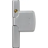 ABUS FTS206 S Silber Fensterschloss VdS-und DIN-anerkannt Falzstärken 0 - 25 mm