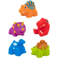 IDENA 40617 - Badespielzeug-Set für Kinder, 5-teiliges Wasserspielzeug mit