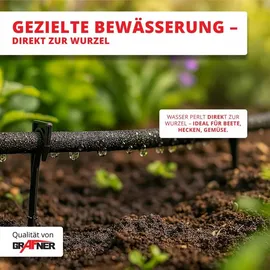 Grafner Perlregner 30 m schwarz