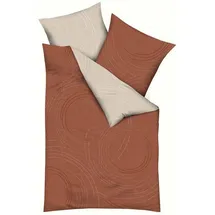 KAEPPEL Wendebettwäsche Jaro rot 135x200+80x80 cm (80x80 cm)