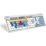 LogicKeyboard Steinberg Cubase Mac Alba Tastatur DE mehrfarbig (LKB-CBASE-CWMU-DE)