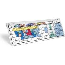LogicKeyboard Steinberg Cubase Mac Alba Tastatur DE mehrfarbig (LKB-CBASE-CWMU-DE)