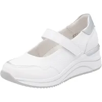 REMONTE Riemchenballerina, Keilabsatz, Halbschuh, Freizeitschuh mit Soft-Einlage, Gr. 42,