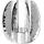Fink Windlicht GLAMOUR Edelstahl/Glas Silber