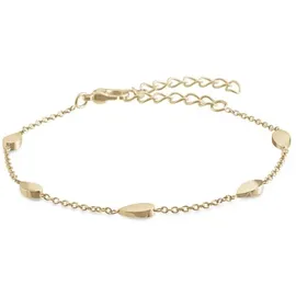 Boccia Titanium Damenarmband Titan vergoldet 03024-02