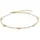 Boccia Titanium Damenarmband Titan vergoldet 03024-02