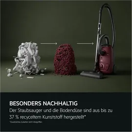 AEG AB51C1DR5B Staubsauger, Rot