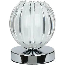 Licht-Erlebnisse Touch Lampe Silber