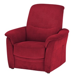 Polstermöbel Oelsa Sessel  Sarah , rot , Maße (cm): B: 93 H: 98 T: 92