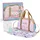 Zapf Creation Puppenwickeltasche Wickeltasche Blumen rosa 837894