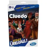 Hasbro Cluedo Kompakt Reisespiel für unterwegs Spiel für 3-6 Spieler