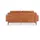W.Schillig Couch Lederbezug 2-Sitzer Braun