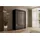 altdecor Schiebetürenschrank PEKA 120 x 215 x 61 cm Schwarz/Grau