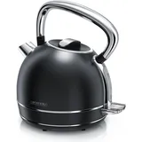 Arendo Wasserkocher 1,7 l Schwarz