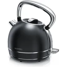 Arendo Wasserkocher 1,7 l Schwarz