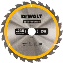 DEWALT XR EXTREME Kreissägeblatt stationär Extra schnelle Schnitte 235 - DT1954-QZ