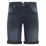 Mustang Chicago Shorts aus Stretch Denim in dunklem Used-W32