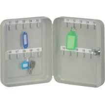 Q-Connect Schlüsselschrank für 20 Schlüssel 0 cm grau