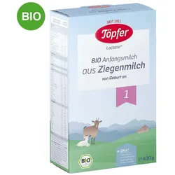 Töpfer Bio Anfangsnahrung auf Ziegenmilchbasis 1