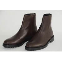 HUGO BOSS Ankle Boots, Mod. Defend_Zipb_gr, Gr. 42 / UK 8 / US 9, Dark Brown