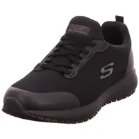SKECHERS Herren Squad Sr Myton Sneaker, Black Textile Synthetic, 42.5 EU