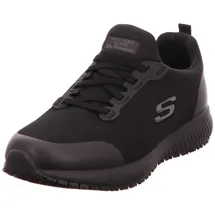 SKECHERS Herren Squad Sr Myton Sneaker, Black Textile Synthetic, 42.5 EU