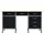 vidaXL Arbeitstisch Stahl 160 x 60 x 85 cm schwarz