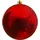 Kaemingk Bruchfeste Outdoor Xxl Weihnachtskugel Christmas Red rot Ø 25 cm - Kunststoff